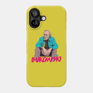 Charles Bukowski \/\/\/\ Original Punkstyle Design Phone Case