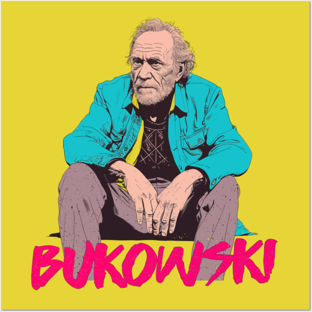 Charles Bukowski /// Original Punkstyle Design - Charles