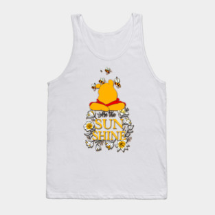 Motivational Bear Quote Tank Top