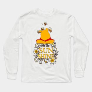 Motivational Bear Quote Long Sleeve T-Shirt