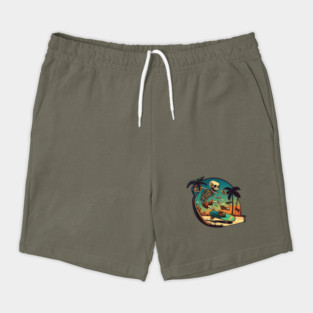 Skateboarding Skeleton Shorts