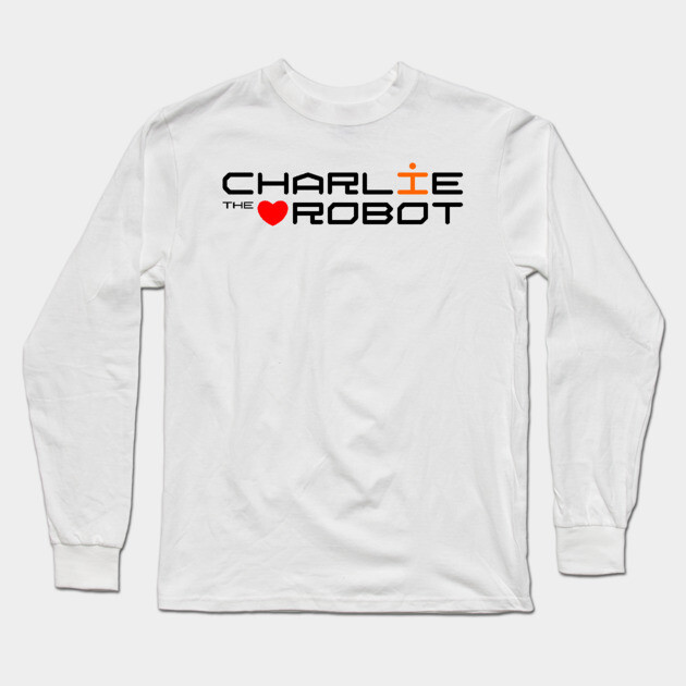 Charlie the Robot Long Sleeve T-Shirt by DRI374