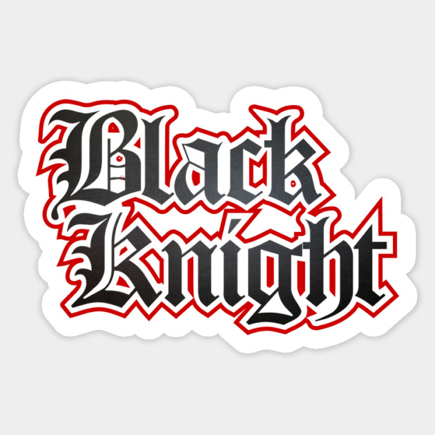 Black Knight Sticker by DRI374