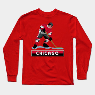 Chicago Hockey Long Sleeve T-Shirt