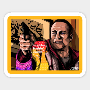 Death To Smoochy "My Kingdom" Rainbow Randolph portrait (digital) Magnet