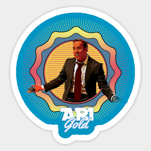 Ari Gold Sticker by Tv Moments