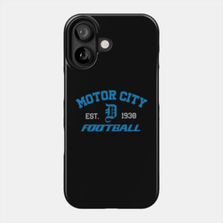 Motor City Football Dark Phone Case