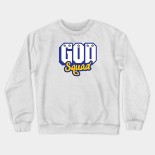 God Squad Basketball Logo 1.0 Crewneck Sweatshirt