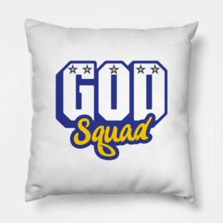 God Squad Basketball Logo 1.0 Pillow
