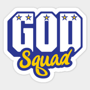 God Squad Basketball Logo 1.0 Magnet