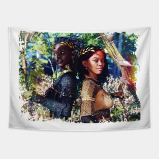 Verdant Sisters Tapestry