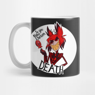 Instant Death Alastor Sticker Mug
