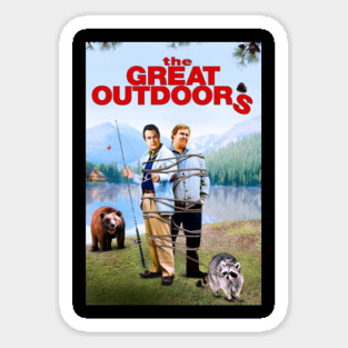 The Great Outdoors T shirt; The Great Outdoors Movie Sticker