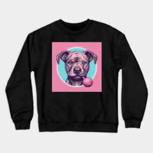 Staffy Lollipop Crewneck Sweatshirt
