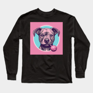 Staffy Lollipop Long Sleeve T-Shirt