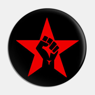 hand star symbol Pin