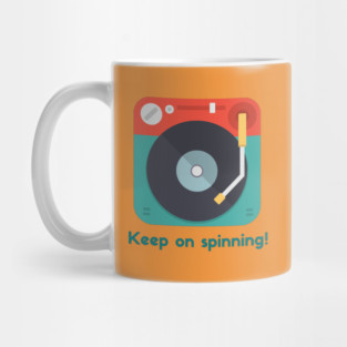 Turntable - Keep on spinning Mug