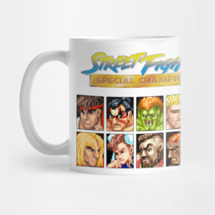 Street Fighter II - Character Select Mug