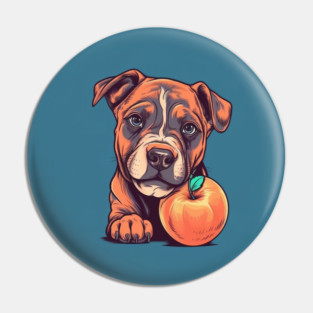 Saffy Peach Pin