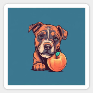 Saffy Peach Sticker