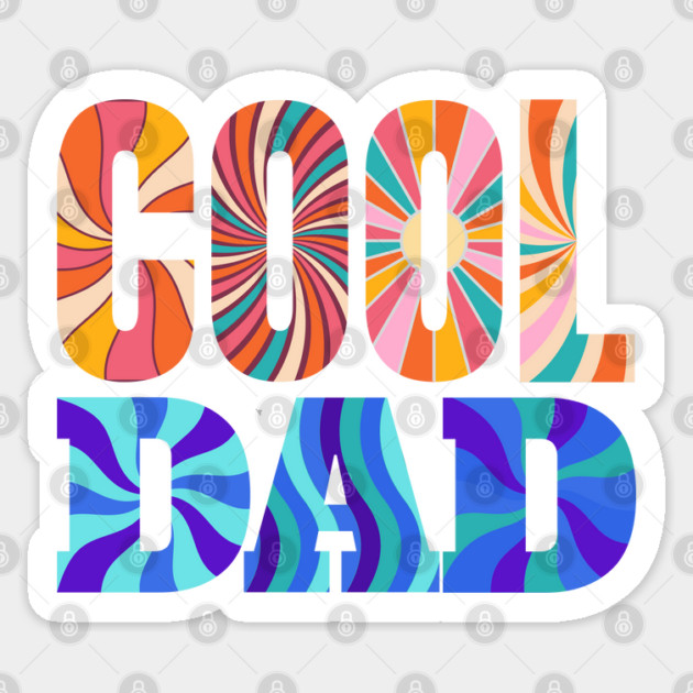 COOL DAD Sticker by Luxinda