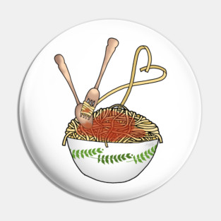 Pasta Love Pin