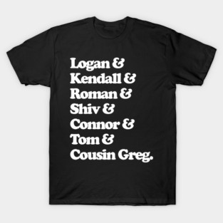 Succession Names List T-Shirt