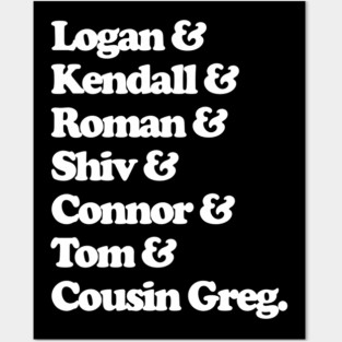 Succession Names List Posters and Art