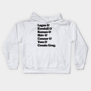Succession Names List Kids Hoodie
