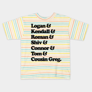 Succession Names List Kids T-Shirt