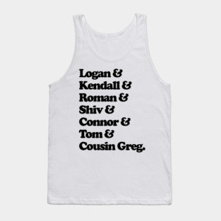 Succession Names List Tank Top