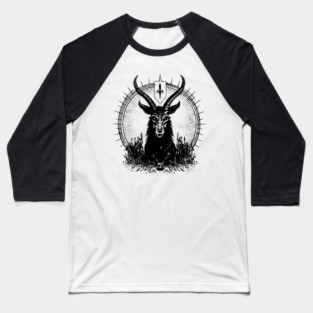 Baphomet Baseball T-Shirt
