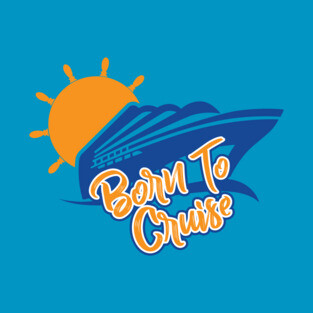 Born To Cruise T-Shirt (coloured Logo) T-Shirt