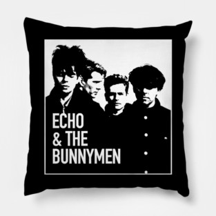 echo the bunnymen Pillow