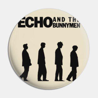 echo and bunnymen Pin