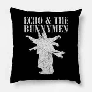 echo and bunnymen Pillow