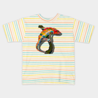 Panther chameleon Kids T-Shirt
