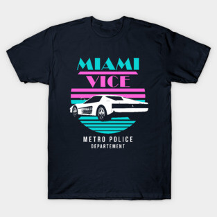 Miami Vice - Police Department T-Shirt