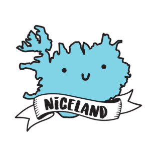 Niceland - Iceland is the land of Nice T-Shirt
