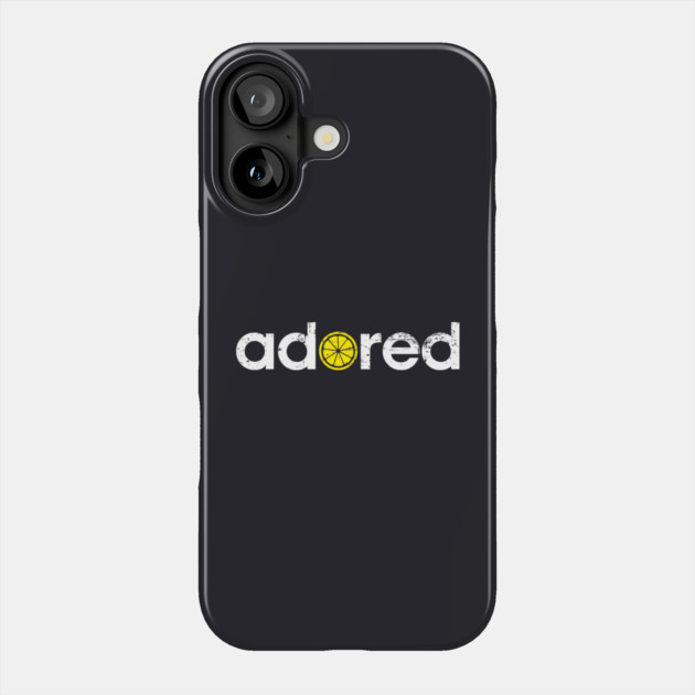 The Stone Roses Adored Indie Manchester Integrated Lemon Phone Case by Butter Creative