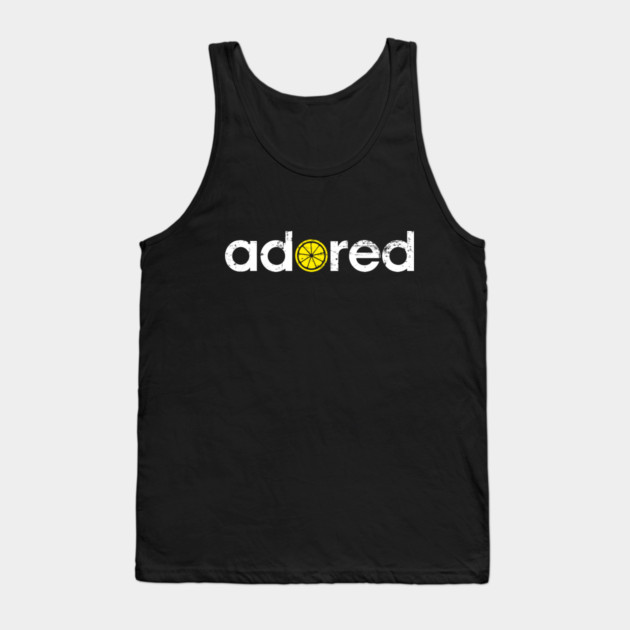 The Stone Roses Adored Indie Manchester Integrated Lemon Tank Top by Butter Creative