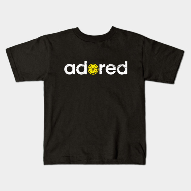 The Stone Roses Adored Indie Manchester Integrated Lemon Kids T-Shirt by Butter Creative