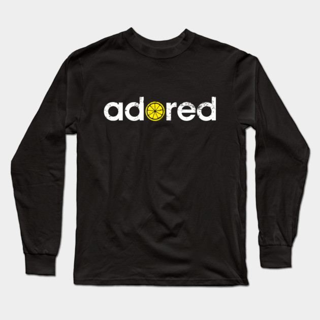 The Stone Roses Adored Indie Manchester Integrated Lemon Long Sleeve T-Shirt by Butter Creative