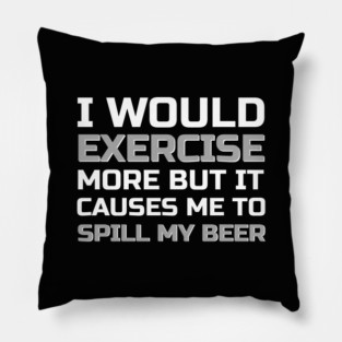 DRINKING Pillow