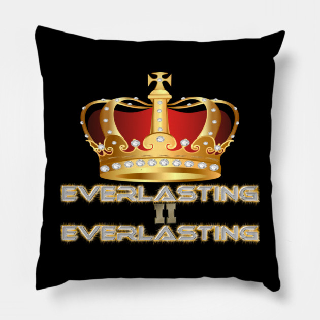 God Reigns from Everlasting to Everlasting Pillow by MotiVVaTTi
