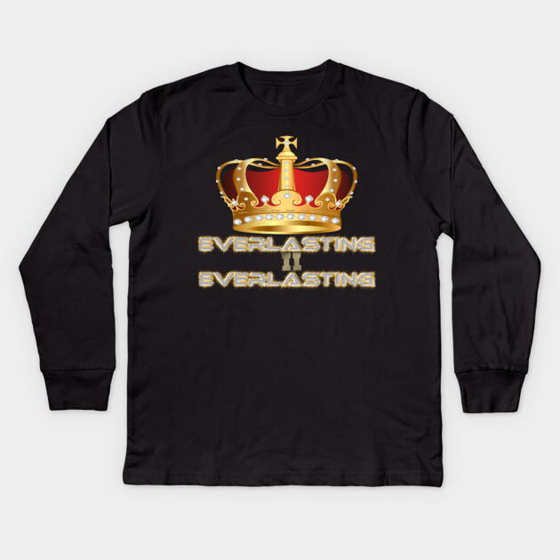 God Reigns from Everlasting to Everlasting Kids Long Sleeve T-Shirt by MotiVVaTTi