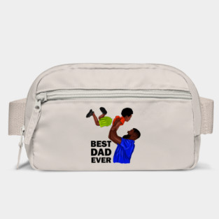 Best Dad Ever, African Dad and Son, Father and Child Bag