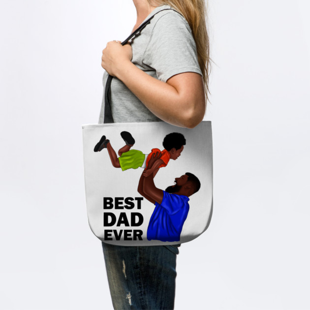 Best Dad Ever, African Dad and Son, Father and Child by logiamerch