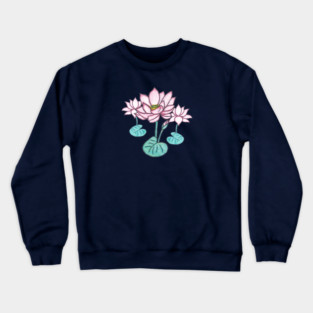 Lotus on Lily Crewneck Sweatshirt