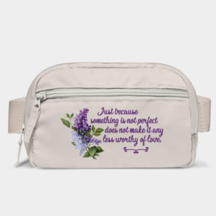Bridgerton Quote Worthy of Love Bag